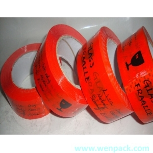 custom printed logo gift adhesive tape/45mm x100M/printed company name clear sealing tape for packaging box