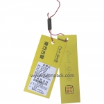 printed woven clothing Hang Tags