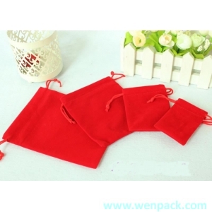 jewelry drawstring velvet pouch
