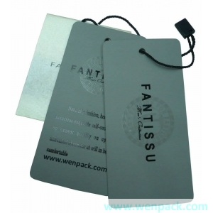custom printed  shoes hang tag for garment