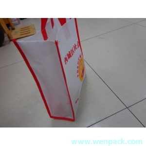 custom printed logo gift shopping non woven bag for garment packaging