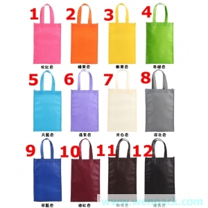 custom printed logo gift shopping non woven bag for garment packaging