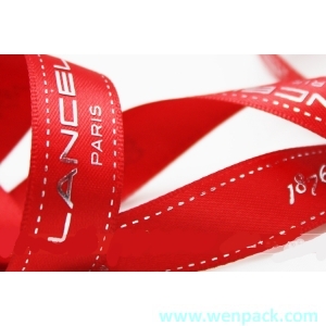 custom printed Logo gift packaging ribbon