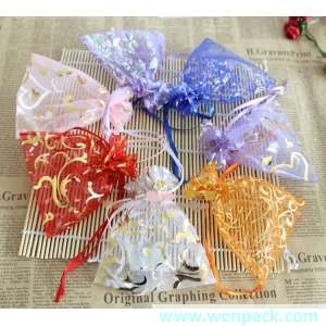 jewelry drawstring organza pouch