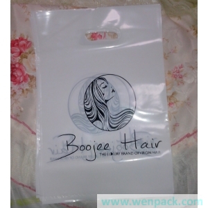 custom shopping printed logo plastic gift bag/plastic packaging bag for garment/printed LOGO promotion