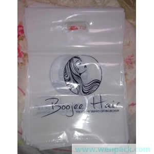 custom shopping printed logo plastic gift bag/plastic packaging bag for garment/printed LOGO promotion