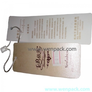 custom hang tag for garment