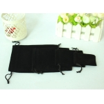 printed jewelry drawstring velvet pouch