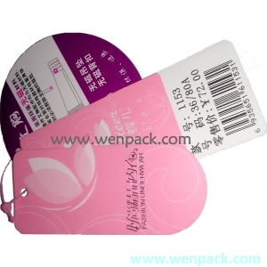 custom hang tag for bra