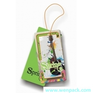 Custom clothes plastic Hang Tags tabels