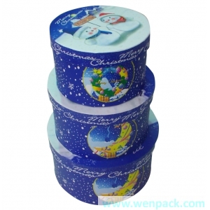 custom round carboard  paper box