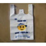 custom printed logo gift plastic bag